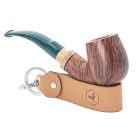 CHACOM Retro bőr pipa tartó CC302 (Havane) 