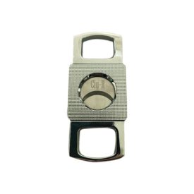 COUPE-CIGARE DOUBLE LAME CIG-R szivarvágó (ezüst)