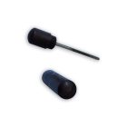 Gesztenyebarna színű pipatömködő,  kicsavarható pipaszurkálóval