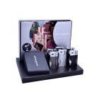 SILVER MATCH pipa öngyújtó 4 in 1 funkcióval Ezüst