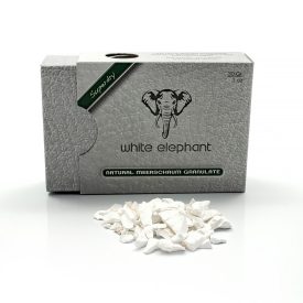   White elephant természetes tajtékkő granulátum pipához (30gr)