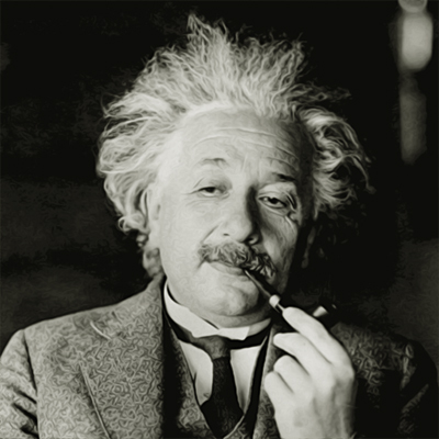 Albert Einstein - német elméleti fizikus